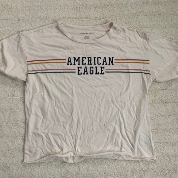 American Eagle Cropped Tee - Picture 1 of 3